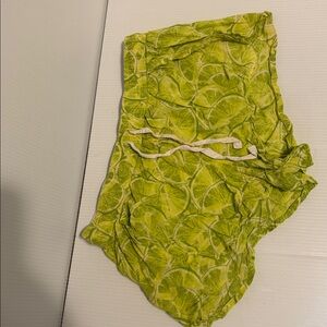 Victoria's Secret Lime Print Women's Shorts